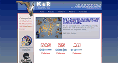 Desktop Screenshot of k-rfastenersinc.com